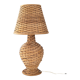 Vintage rattan lamp 1950
