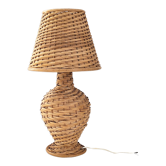 Vintage rattan lamp 1950