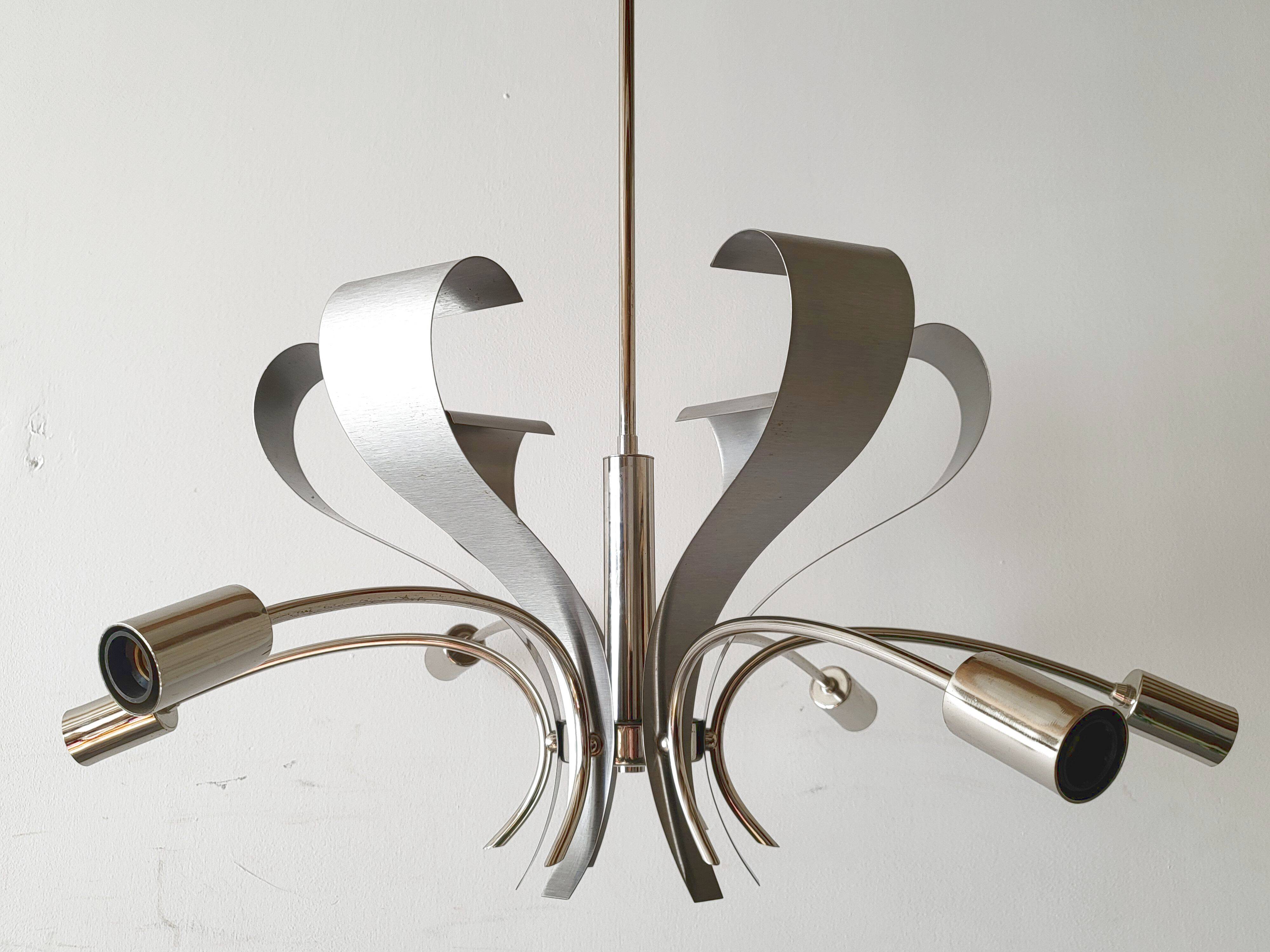 Vintage space age pendant light 1960
