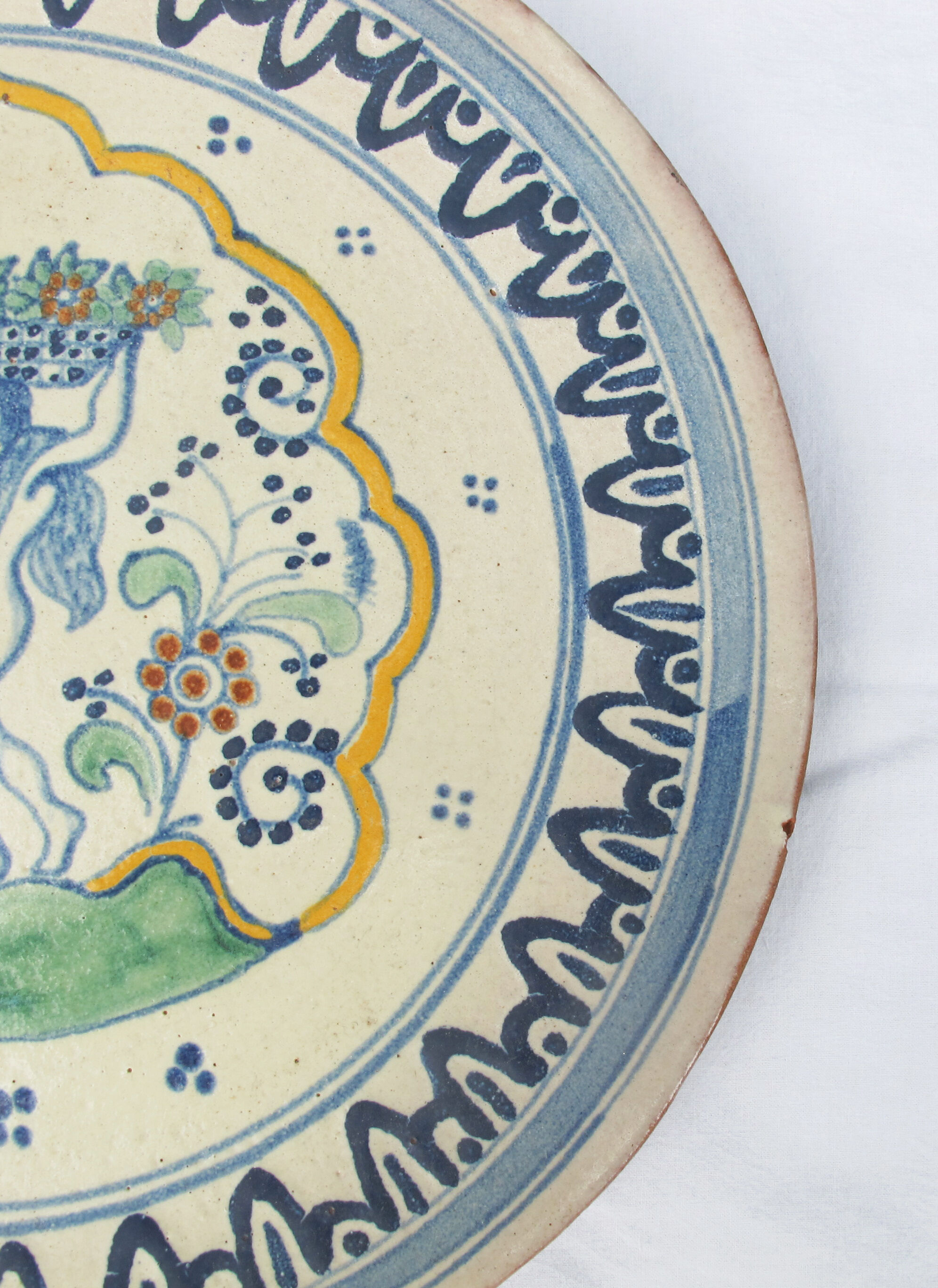 Ceramic earthenware dish