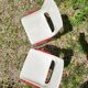 Duo of vintage and designer children's chairs. Kindergarten. 1980.