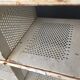 1970 postal sorting locker, perforated tole manufactured by Metalex