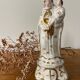 Virgin with Child in porcelain, 19th century