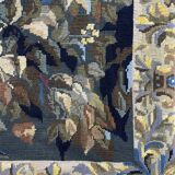 Wall tapestry with landscape and bird decoration, 20th century