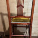Vintage mahogany Lyre chair