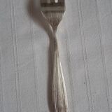 Cutlery set of 12 forks and silver-plated cake server