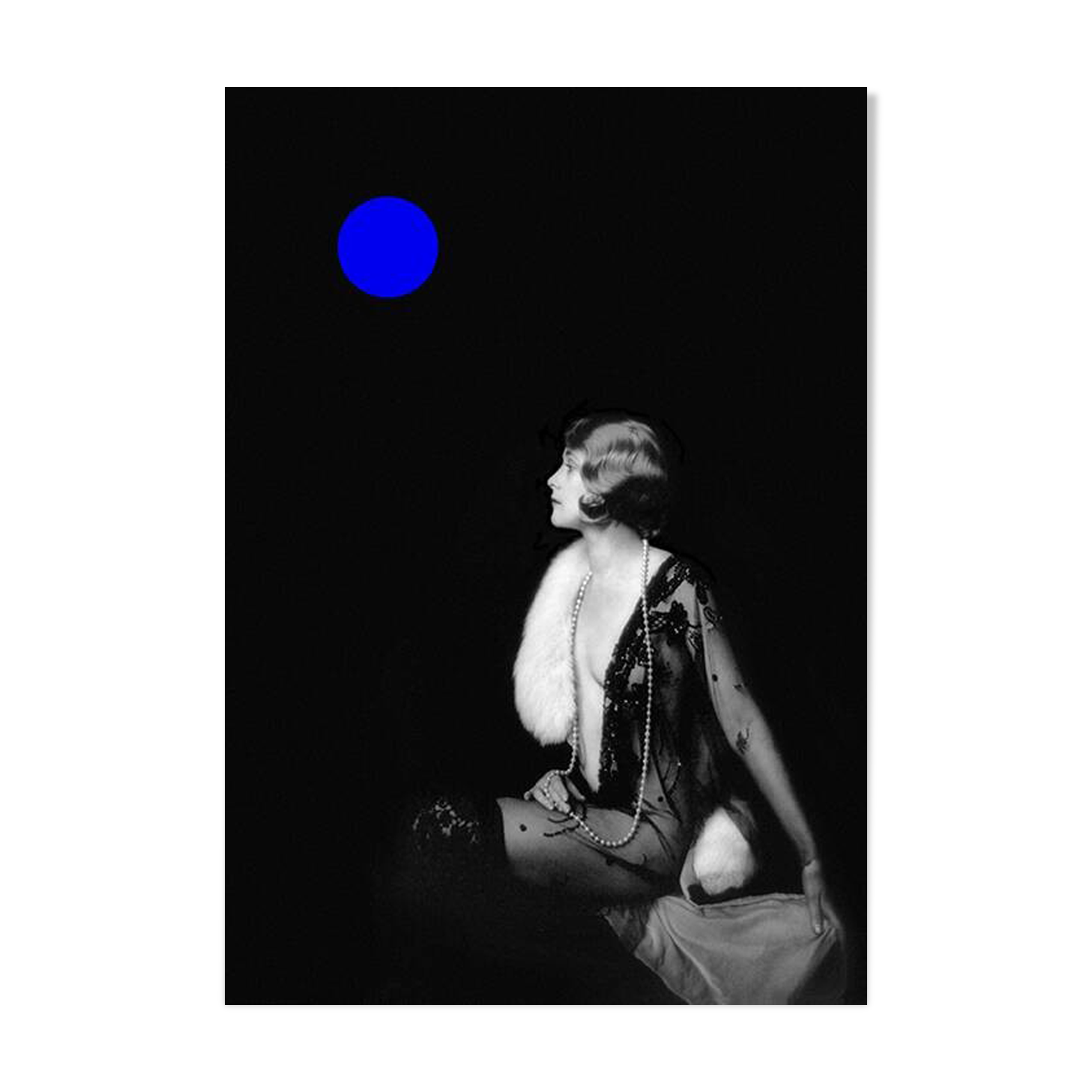 Vintage photograph of female nude woman - Belle Époque 1930