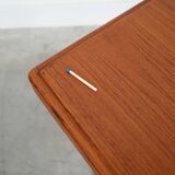 Table basse en teck, design danois, années 1970, production : Danemark