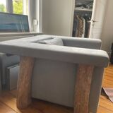 Fauteuil Bleu Nature