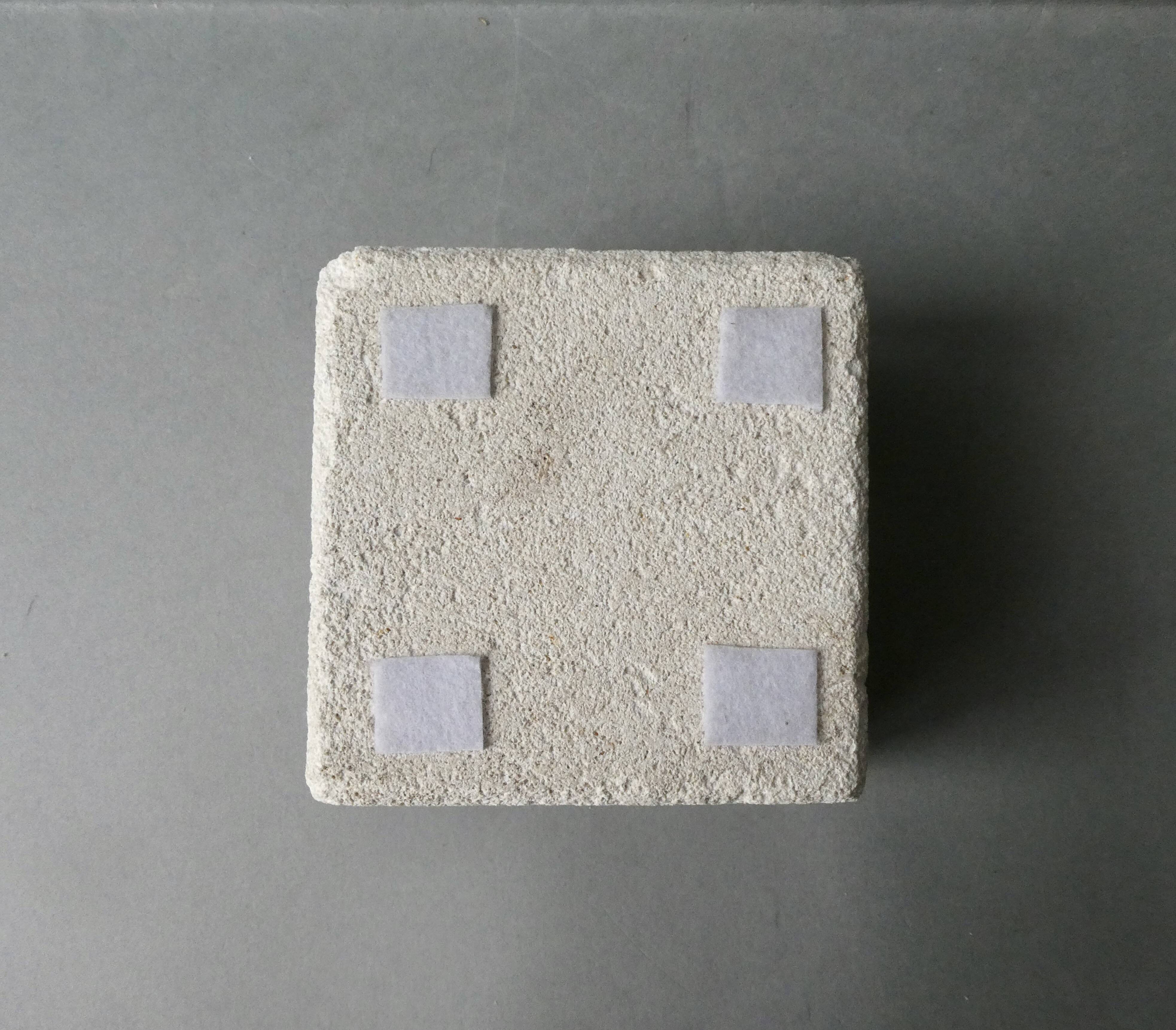 Empty pocket at the foot of natural Gard