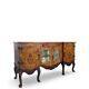 Buffet en noyer burr italien, années 1930.