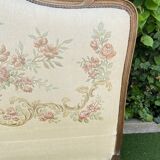 Basket bed and its two armchairs