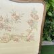 Basket bed and its two armchairs