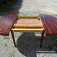 Table scandinave extensible en palissandre