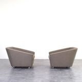 Space-Age German Lounge Chairs, 1960s, Set of 2