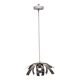 Space Age "Flower" pendant light by Jocelyne Trocmé for Oxar France circa 1970