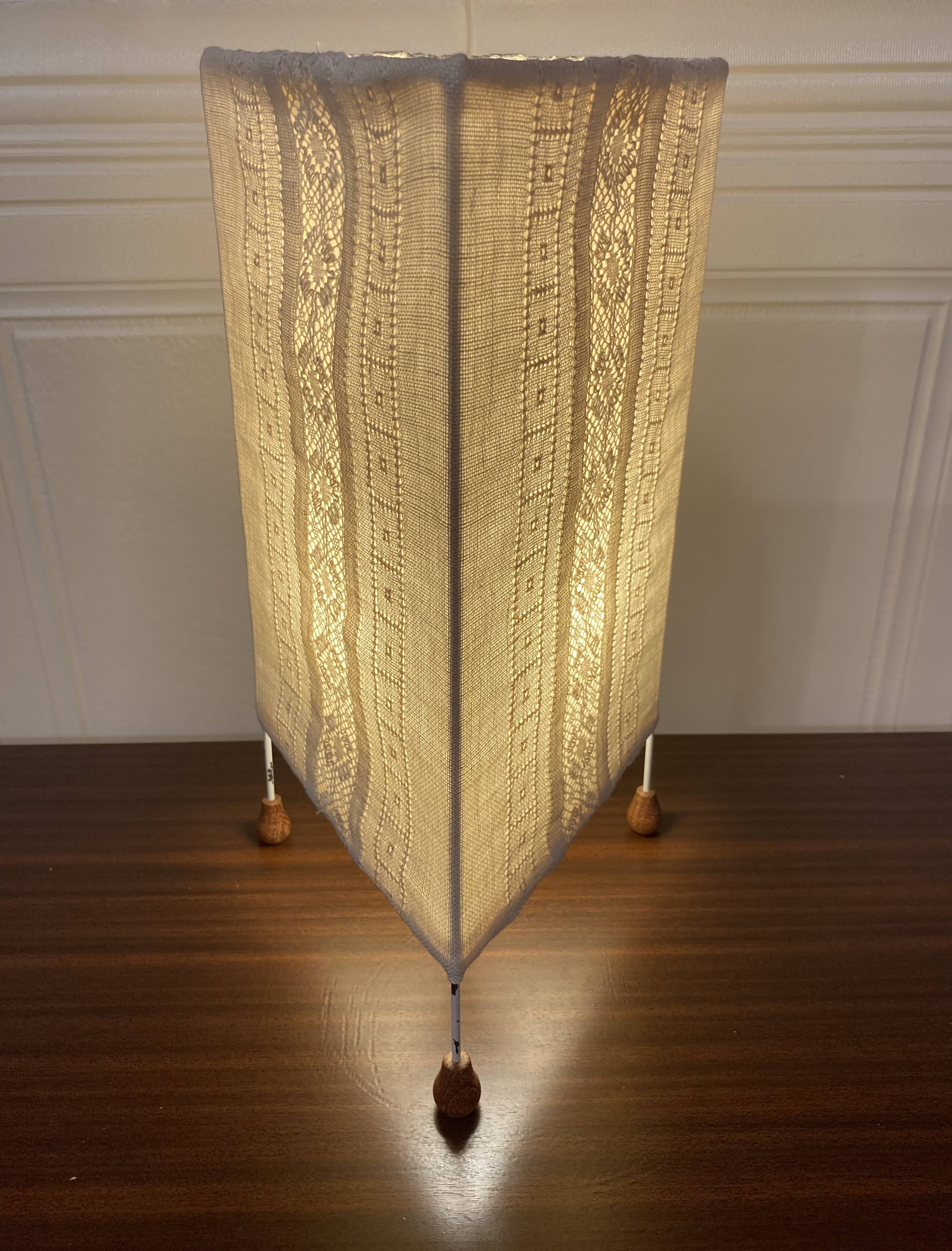 Tripod lamp, Scandinavian design, 1960s.