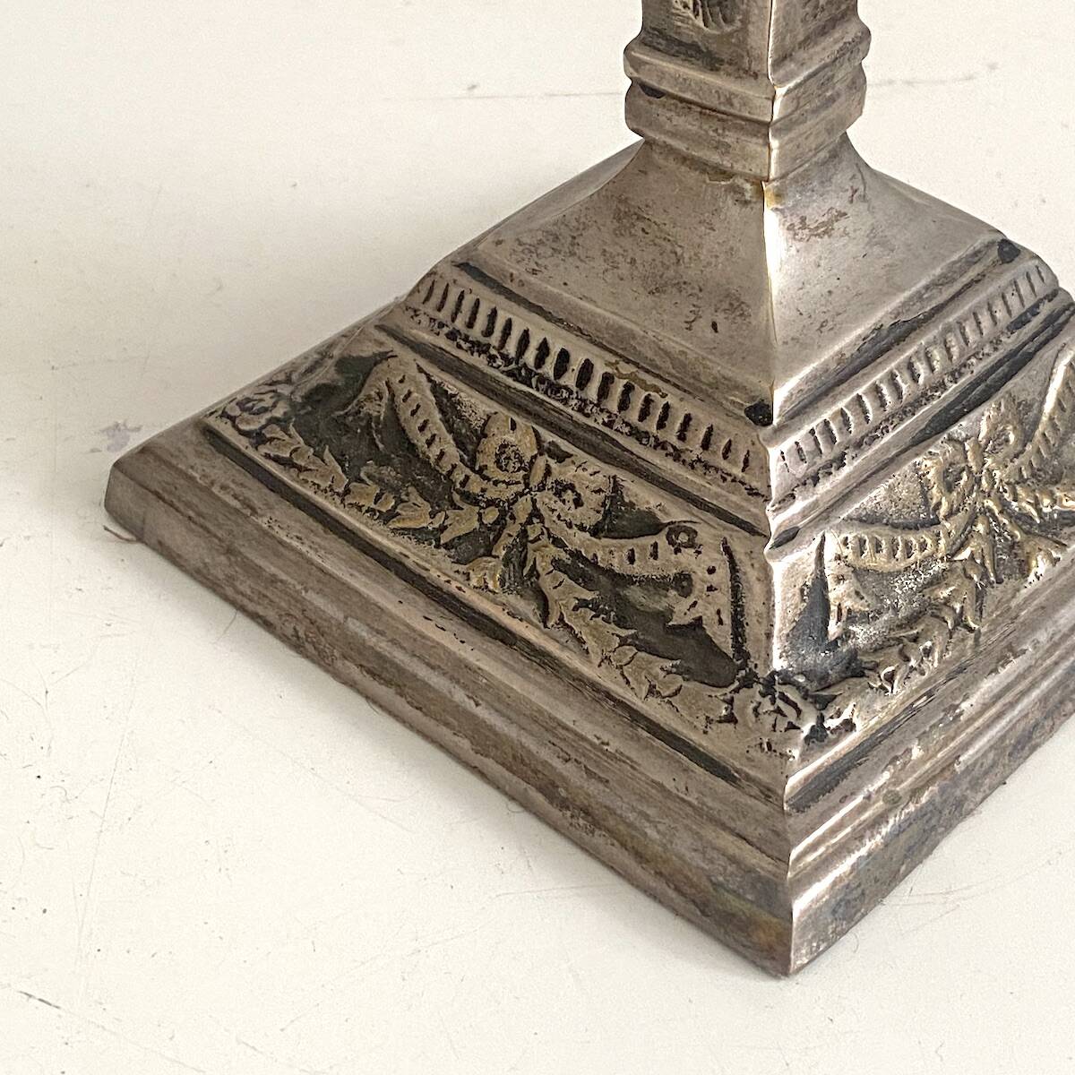 Pair of Victorian Silver-Plated Candelabra