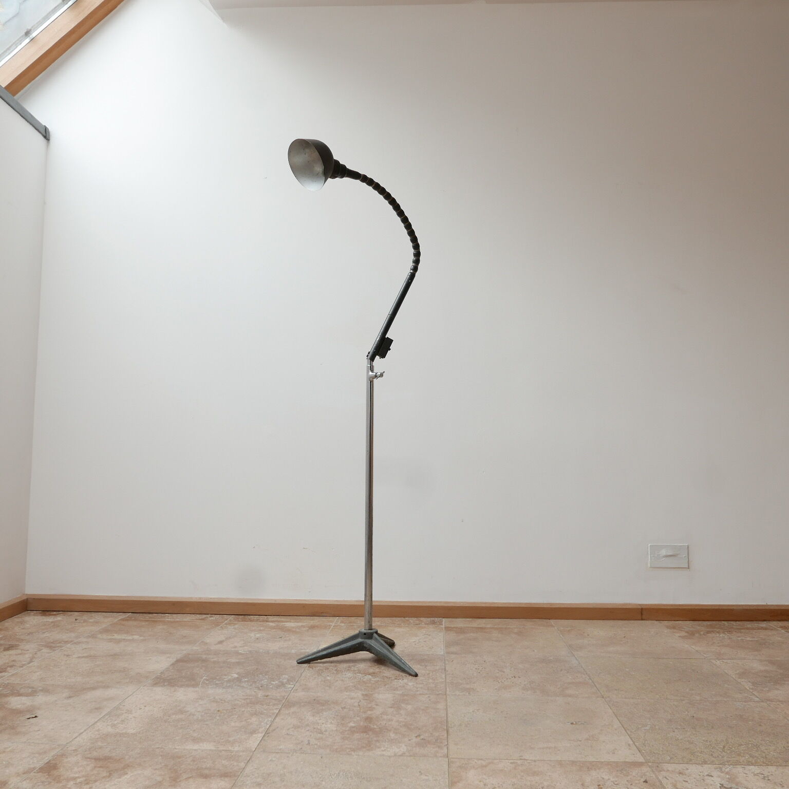 Set of 4 industrial floor lamp