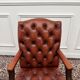 Chaise de bureau Chesterfield anglaise, chaise président.