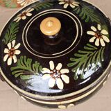 Glazed terracotta tureen