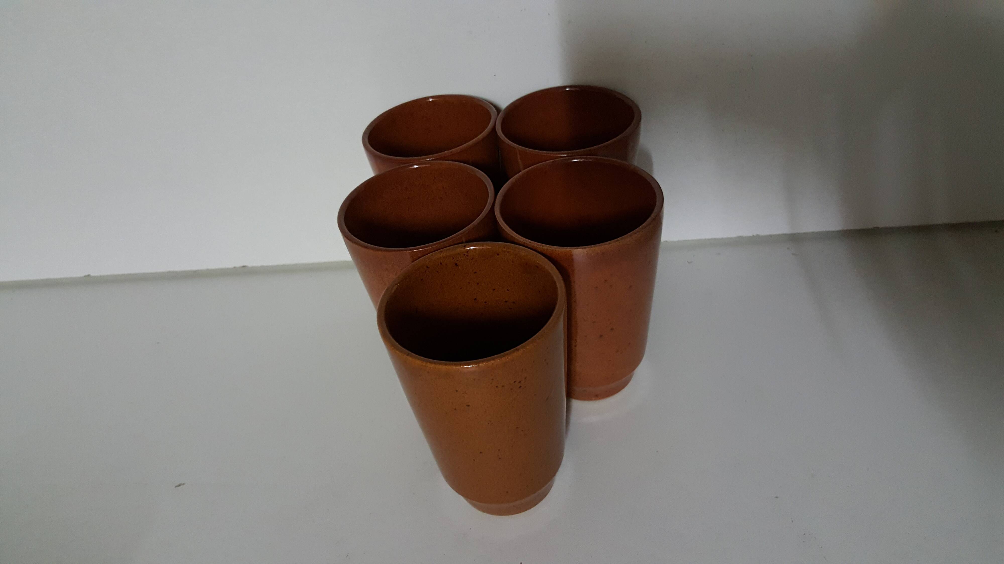 Batch of 5 cups ground cooked