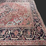 Tapis Persan Heriz Ancien Vers 1900/1910