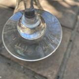Crystal decanter and glass