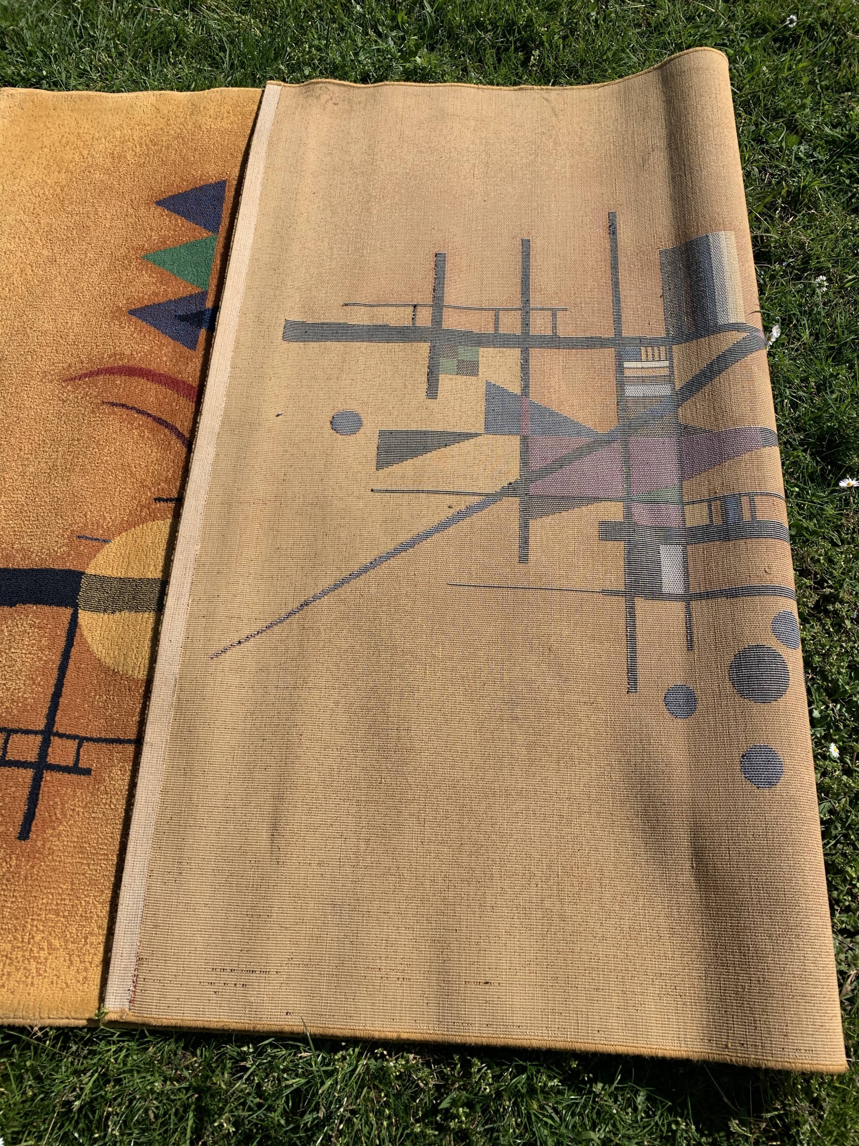 Tapis multicolore 230 x 160 cm formes géométriques