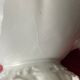 Large white porcelain teapot XIX