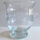 Large Champagne Bucket or Ice Cooler Vase Terrarium Blown Glass
