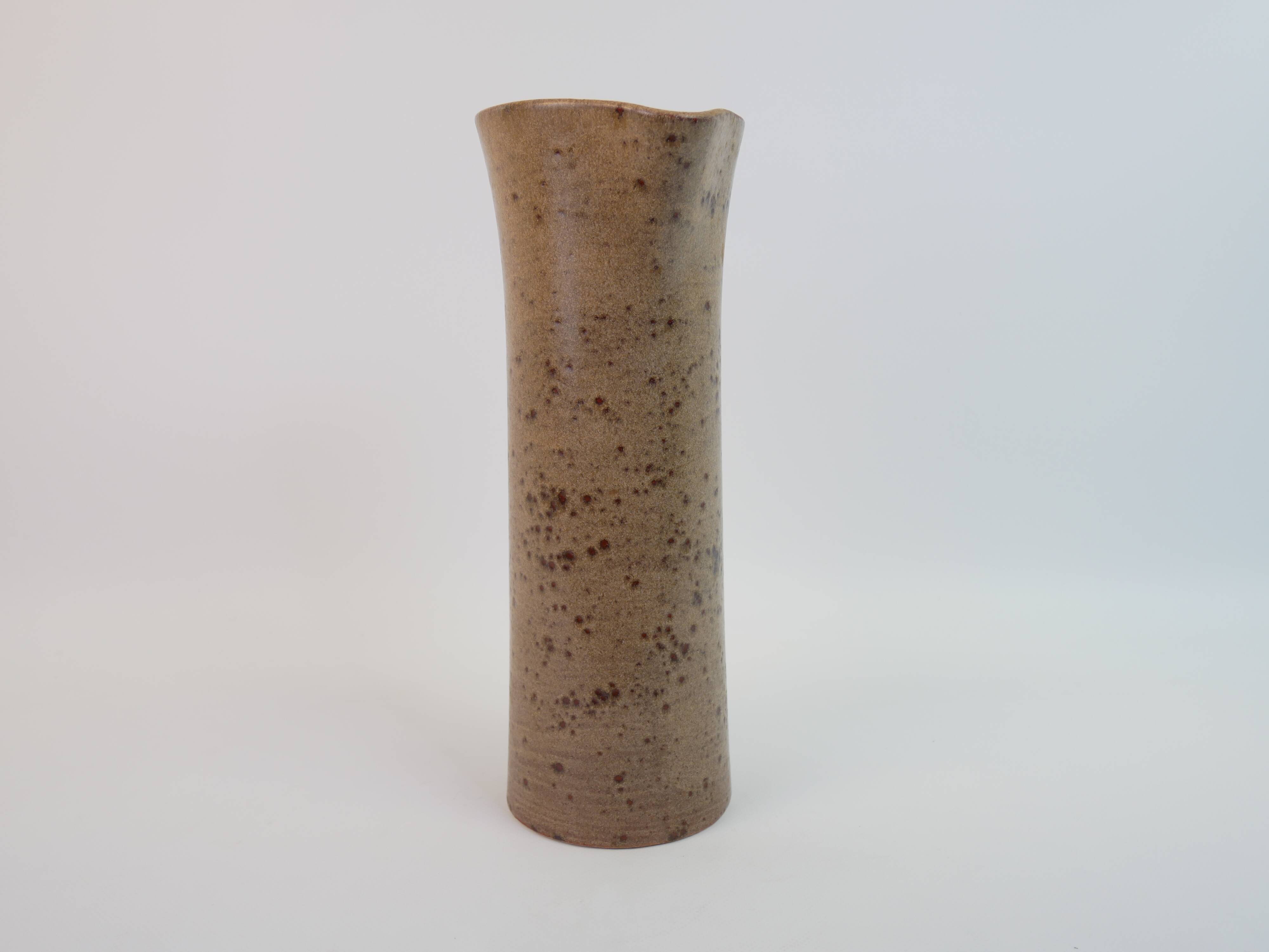 Large ceramic orangeade pitcher by Claude Paci