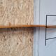 Etagere murale d'angle string