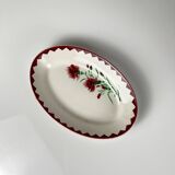 Sarreguemines "Oeillet" Dish, 1920-50