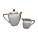 Cafetiere and pot to lait porcelaine Limoges