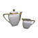 Cafetiere and pot to lait porcelaine Limoges