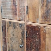Wardrobe 8 doors in old wood