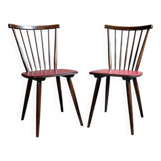 Pair of Scandinavian bistro chairs from the 60s