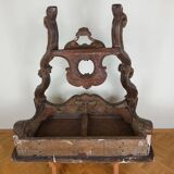 Antique German church console table, 19th century