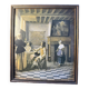 Vintage 1940s - Framed Print - Pieter De Hooch - A Dutch Interior