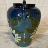 Glazed terracotta vase