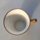 Coffee cup Porcelain of Paris Camille Le Tallec - Hand-painted 1961