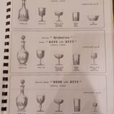 8 Baccarat crystal goblets, Richelieu model.