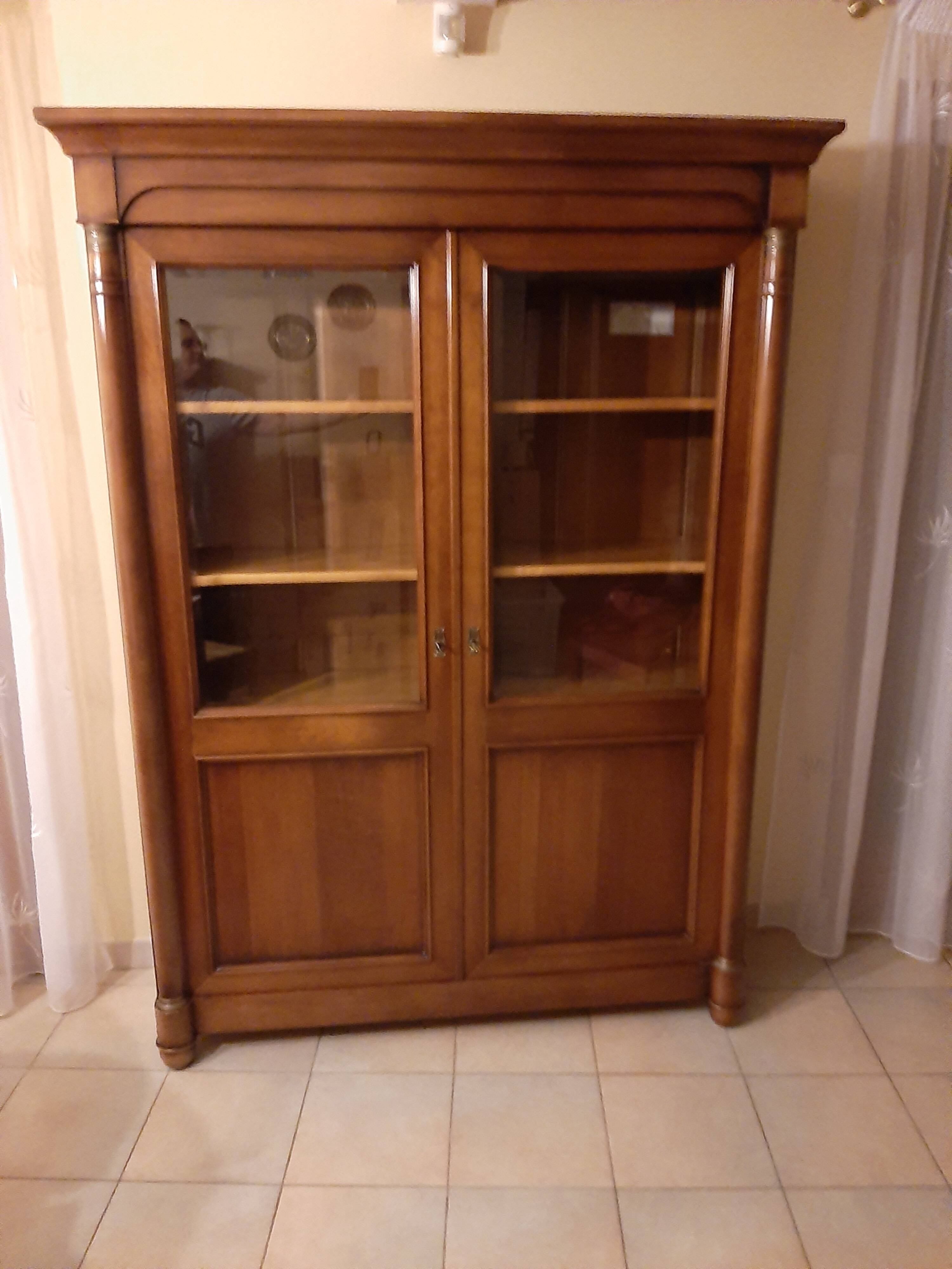 Vintage JP Tricoire 2-door display and storage unit
