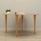 Beech table, Danish design, 1970s, designer: Takshi Okamura & Erik Marquardsen, production: Getama