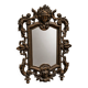 Richly chiselled bronze table mirror – neo-Renaissance style, 19th century
