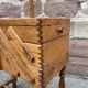 Scandinavian vintage Art Deco worker sewing box sewing box 1950