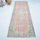 Tapis de sol vintage turc orange sku 3336