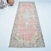 Tapis de sol vintage turc orange sku 3336