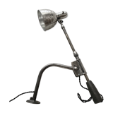 Old industrial wall light with counterweight.